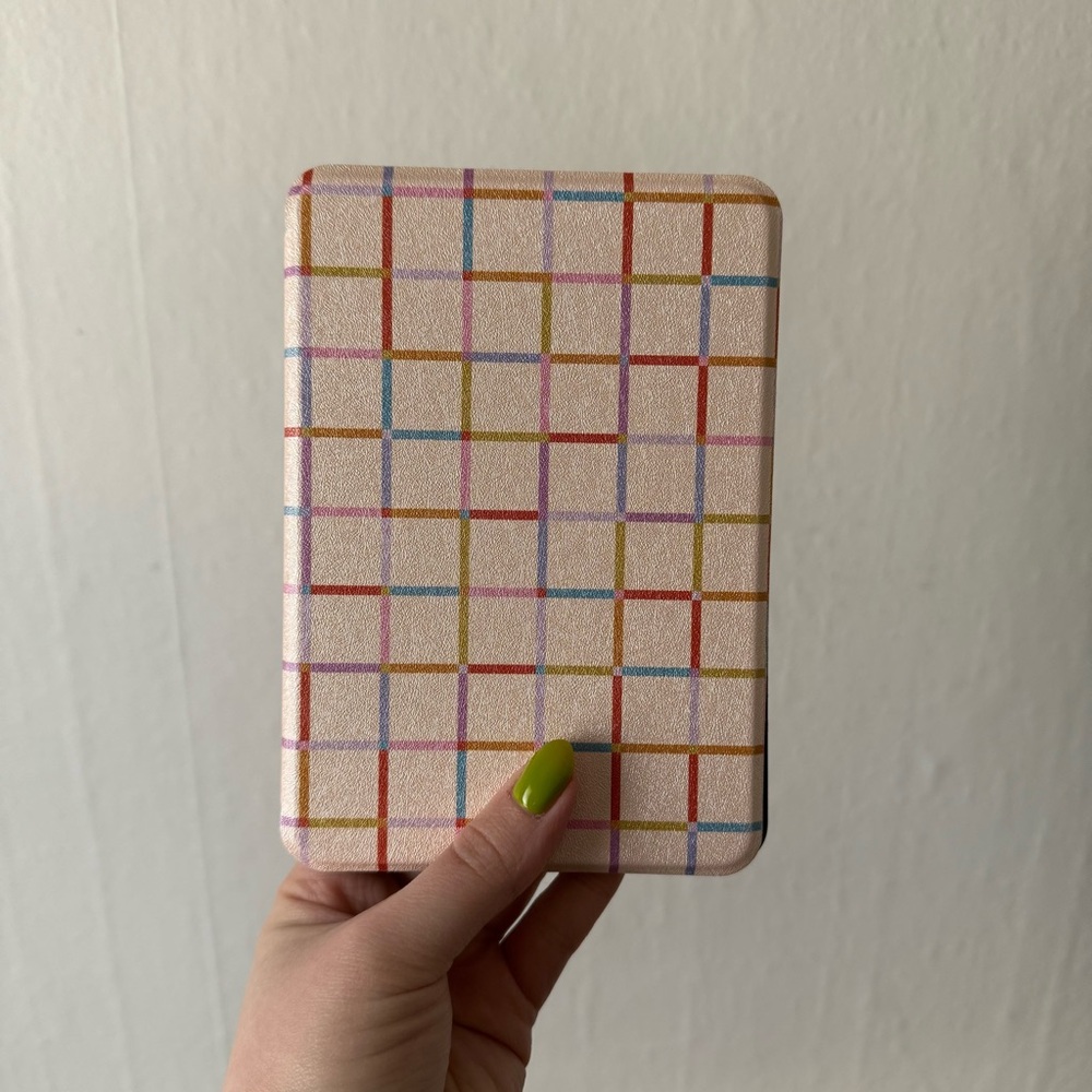 Page Colorful Grid Kindle Basic Case